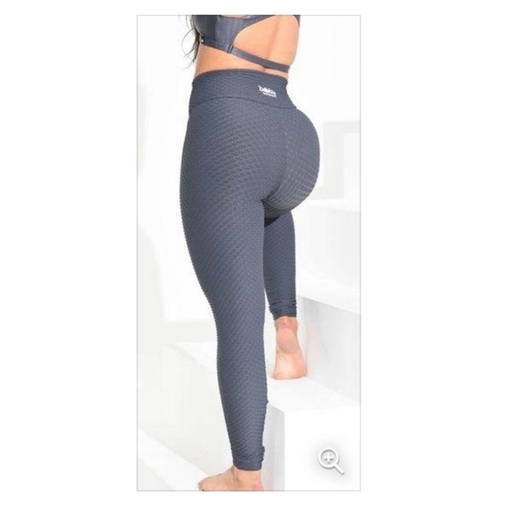 Booty by Brabants Textured Gray Leggings